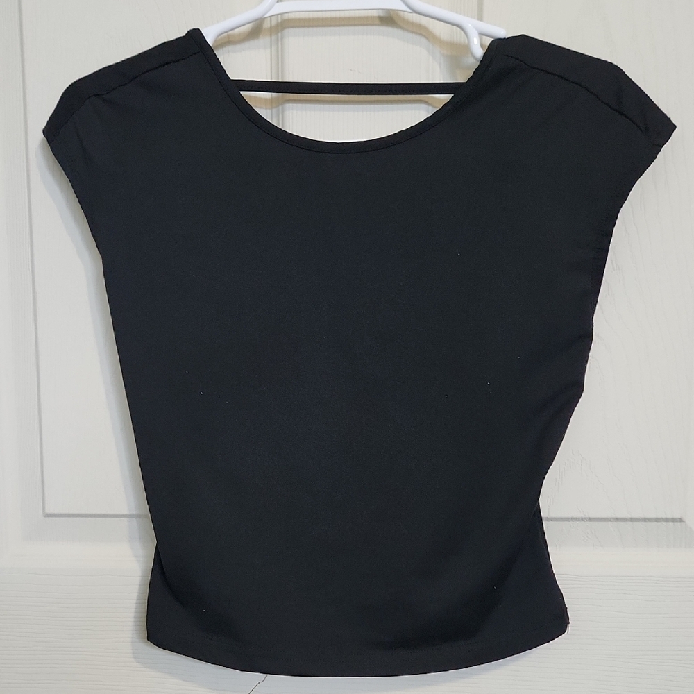 Elegant Black Women's Muscle Tee